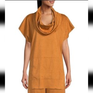 BRYN WALKER LOOSE LOOSE FIT TUNIC TOP, SIZE S